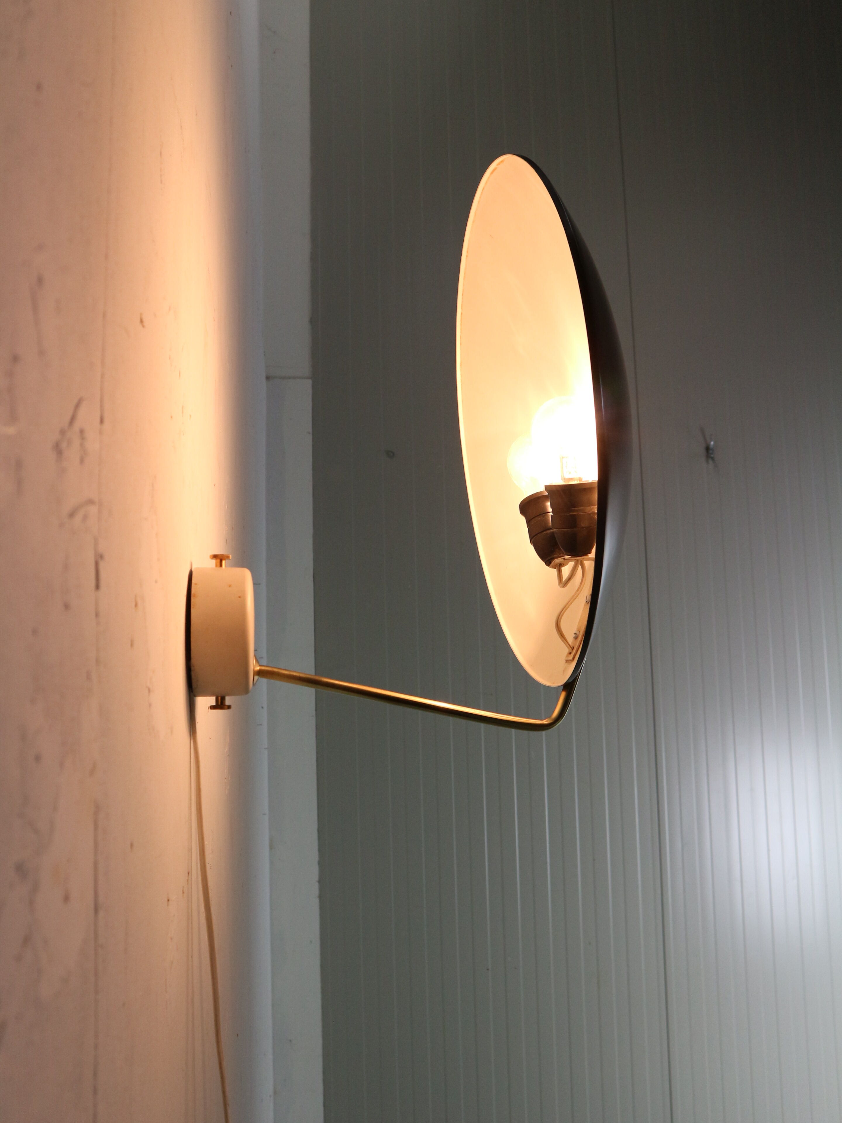 Model-232 wall light by Bruno Gatta for Stilnovo, 1960s, Italy