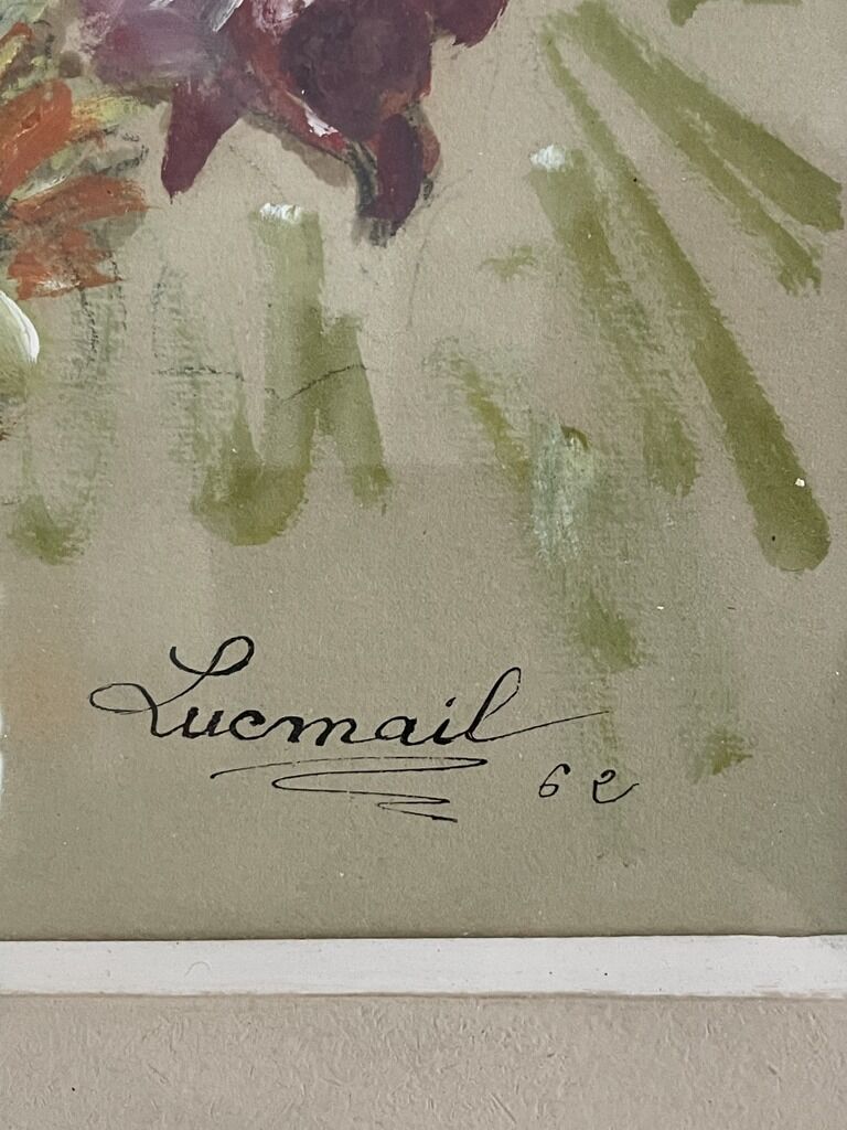 Tableau bouquet de fleurs