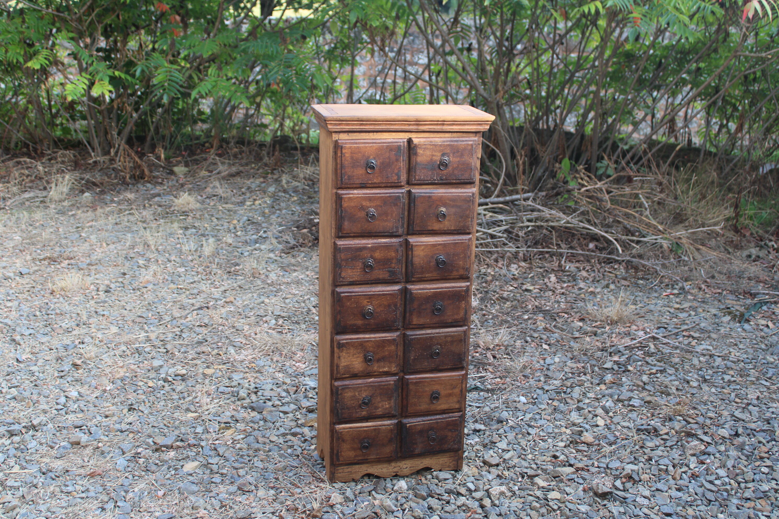 Apothecary seed cabinet