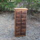 Apothecary seed cabinet