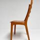 Set of Danish spindle chairs by JK Mobler, 1970s