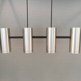 Very beautiful and rare Cylinder IV hanging lamp designed by Jo Hammerborg for Fog og Mørup in 1966.