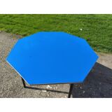 Vintage octagonal communal table