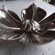 Flower ashtray with removable petals