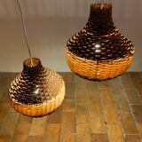 Pair of vintage pendant lights