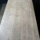 Vintage sideboard painted in gray and raw wood