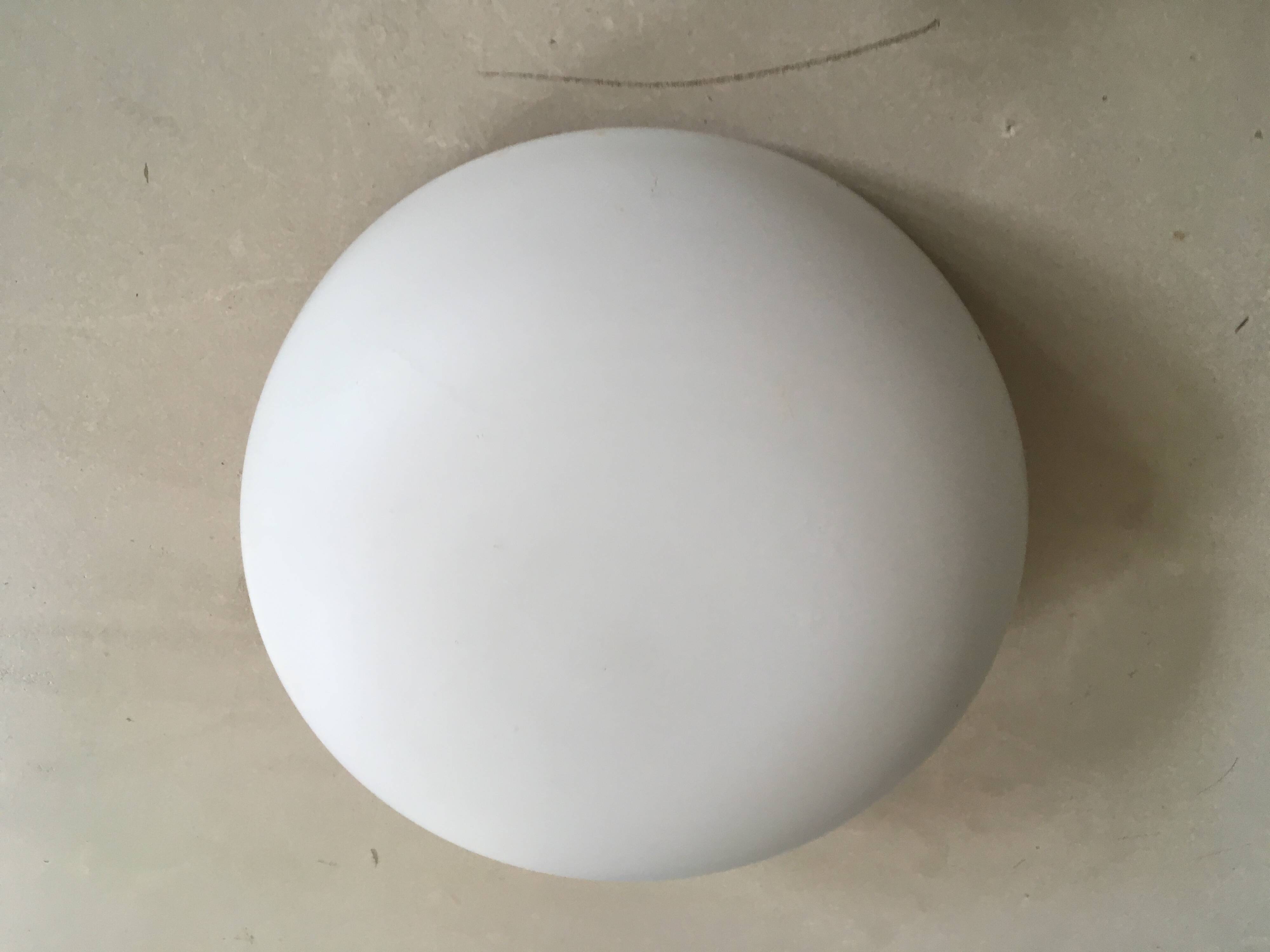 Vintage opaline wall or ceiling light