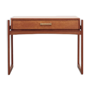 table de chevet en teck, design danois, années 1970, Danemark
