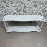 Patinated wall shelf
