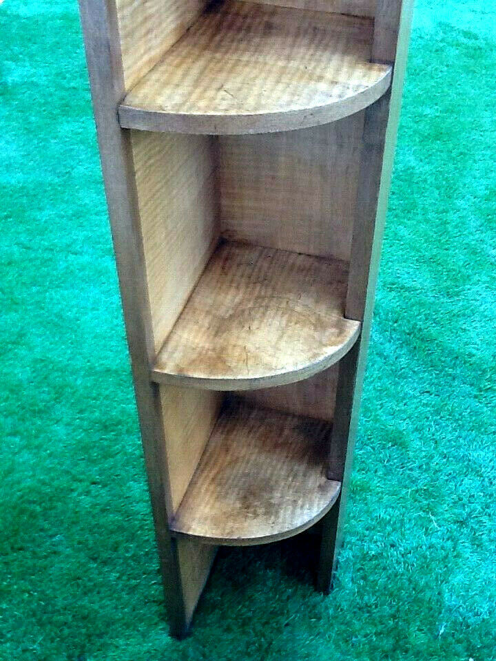 Library bibus of angle to ask or attach to the wall late 1940s art deco style