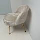 Vintage 1960 moumoute armchair chair