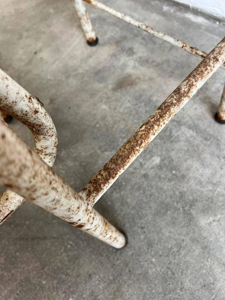 Vintage folding stool / kitchen step / mini ladder