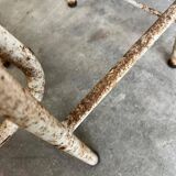 Vintage folding stool / kitchen step / mini ladder