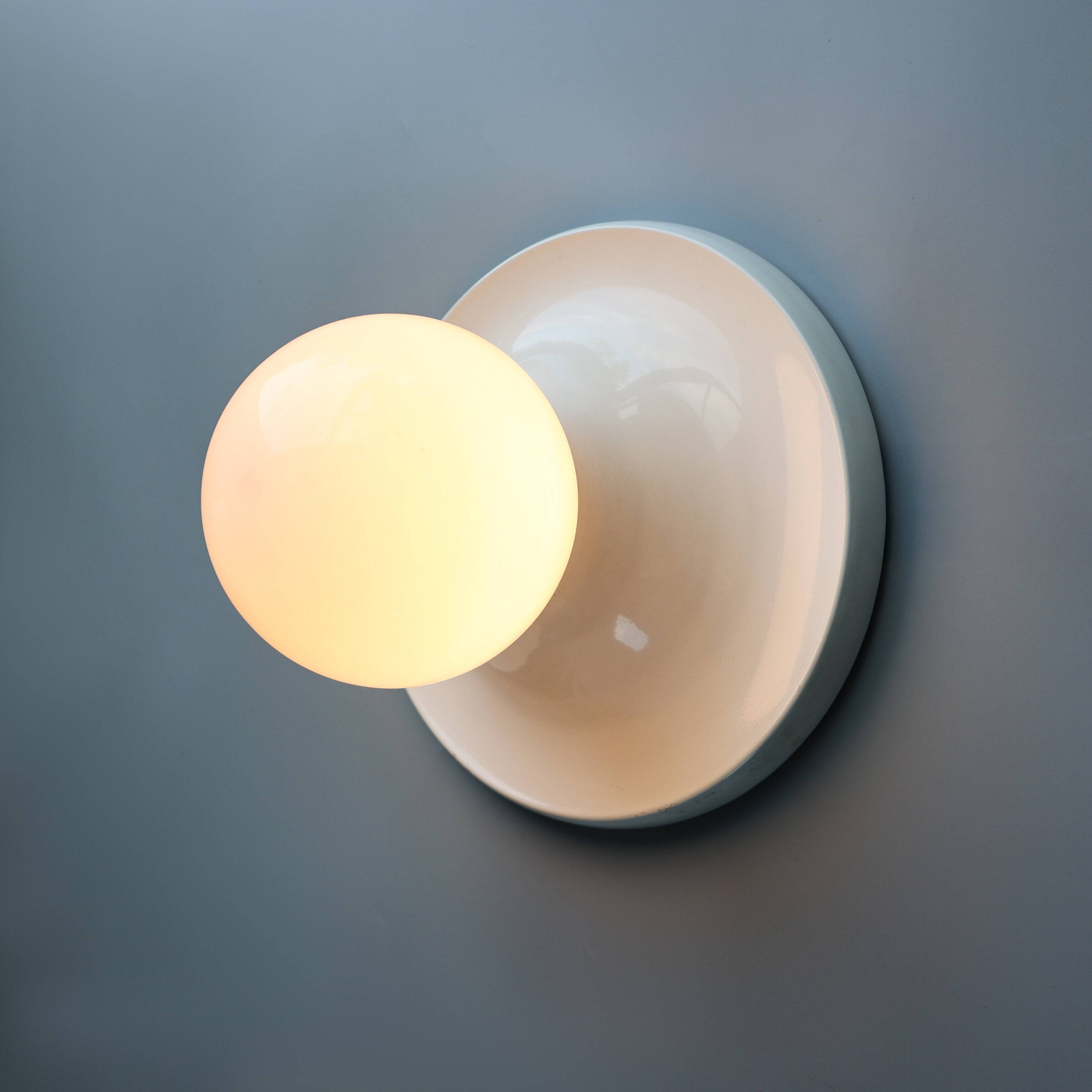 Light ball sconce by Achille & Pier Giacomo Castiglioni, 1970s, Italy.