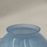 Speckled blue opaline pendant light