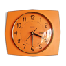 Horloge vintage pendule murale "Bayard Rocking Orange"