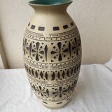 Ceramic vase with relief decoration