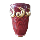 Old art deco ceramic vase from the 1940s