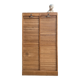 Oak filing cabinet with curtains (renovated)