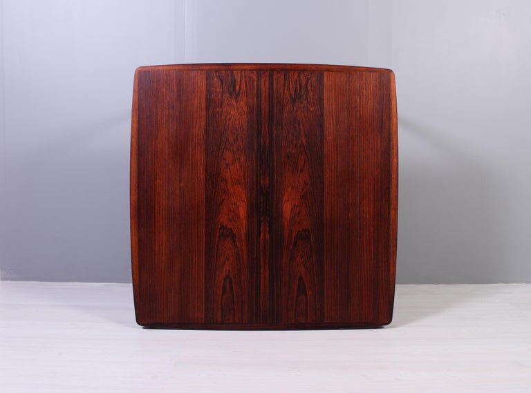 Yngvar Sandstrom rosewood table Seffle Màbelfabrik 1950s