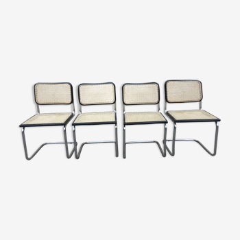 Set de 4 chaises B32 de Marcel Breuer