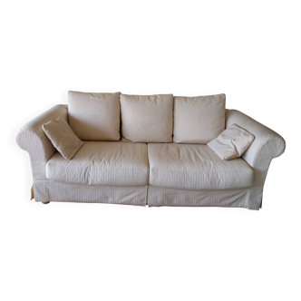 Canapé 3 places beige