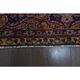 1960s Vintage Persian Handmade Wool Cotton Light Red Area Rug 253x340