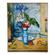 Nature morte aux pommes et fleurs