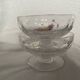 Set of 2 Baccarat crystal champagne glasses