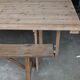 Table de ferme pliante 250 cm, 8/10 personnes
