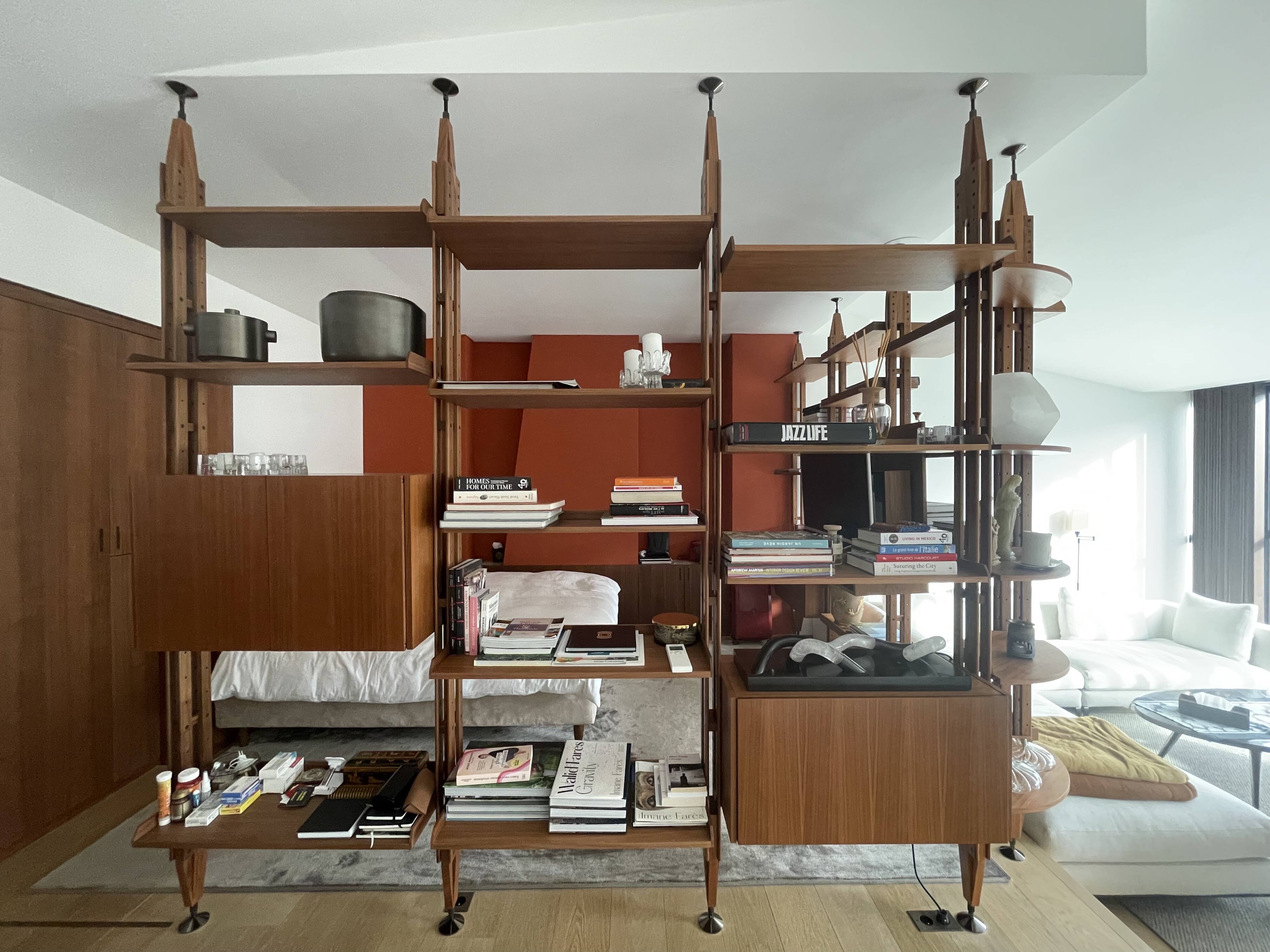 CASSINA INFINITO CORNER BOOKCASE - FRANCO ALBINI