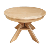 Round table in the style of Pierre Chapo.