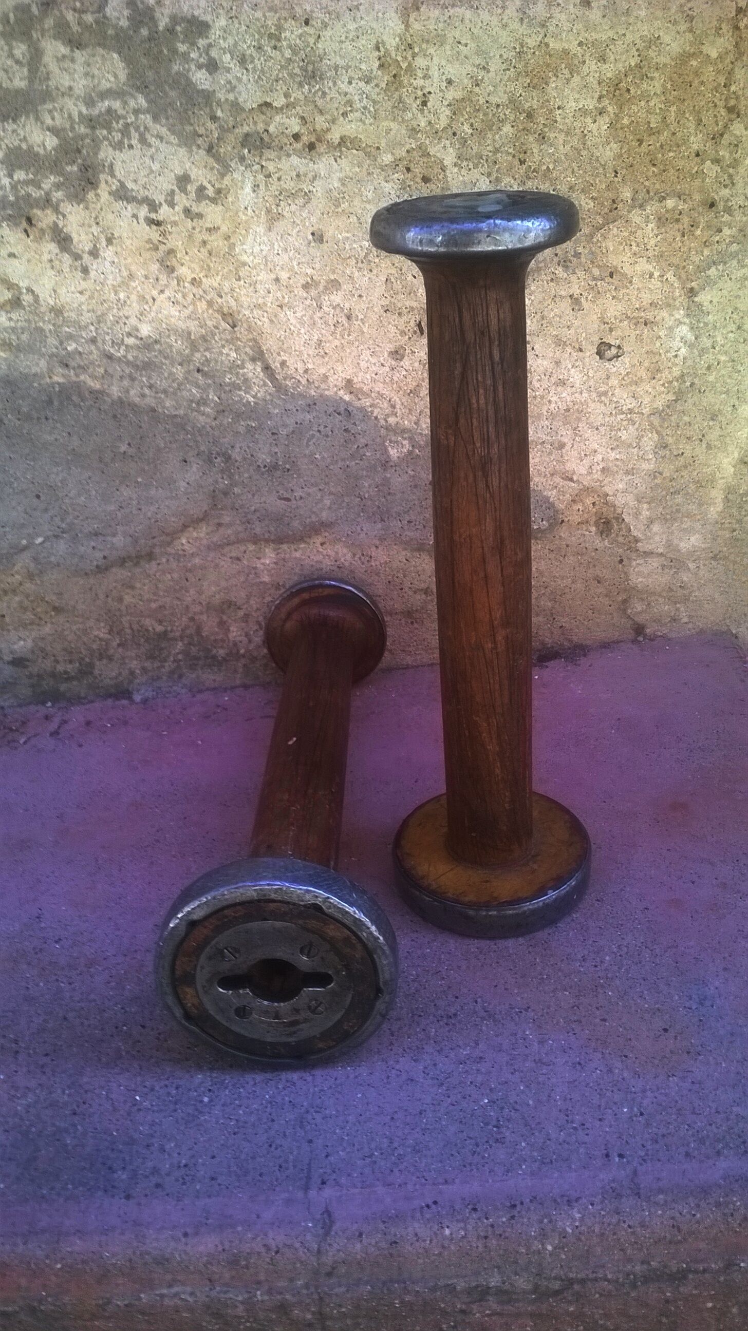 Pair of vintage candlesticks