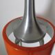 Scandinavian suspension aluminium orange 60s 70s