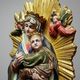 Antique statuette of the Virgin Mary of Perpetual Help, Roman cardboard, Raffl, Paris