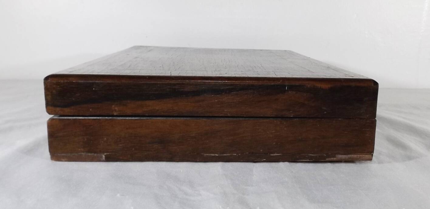 beautiful wooden storage box or jewelry box