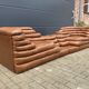 2x De Sede Terrazza DS-1025 (right & left element) Cognac