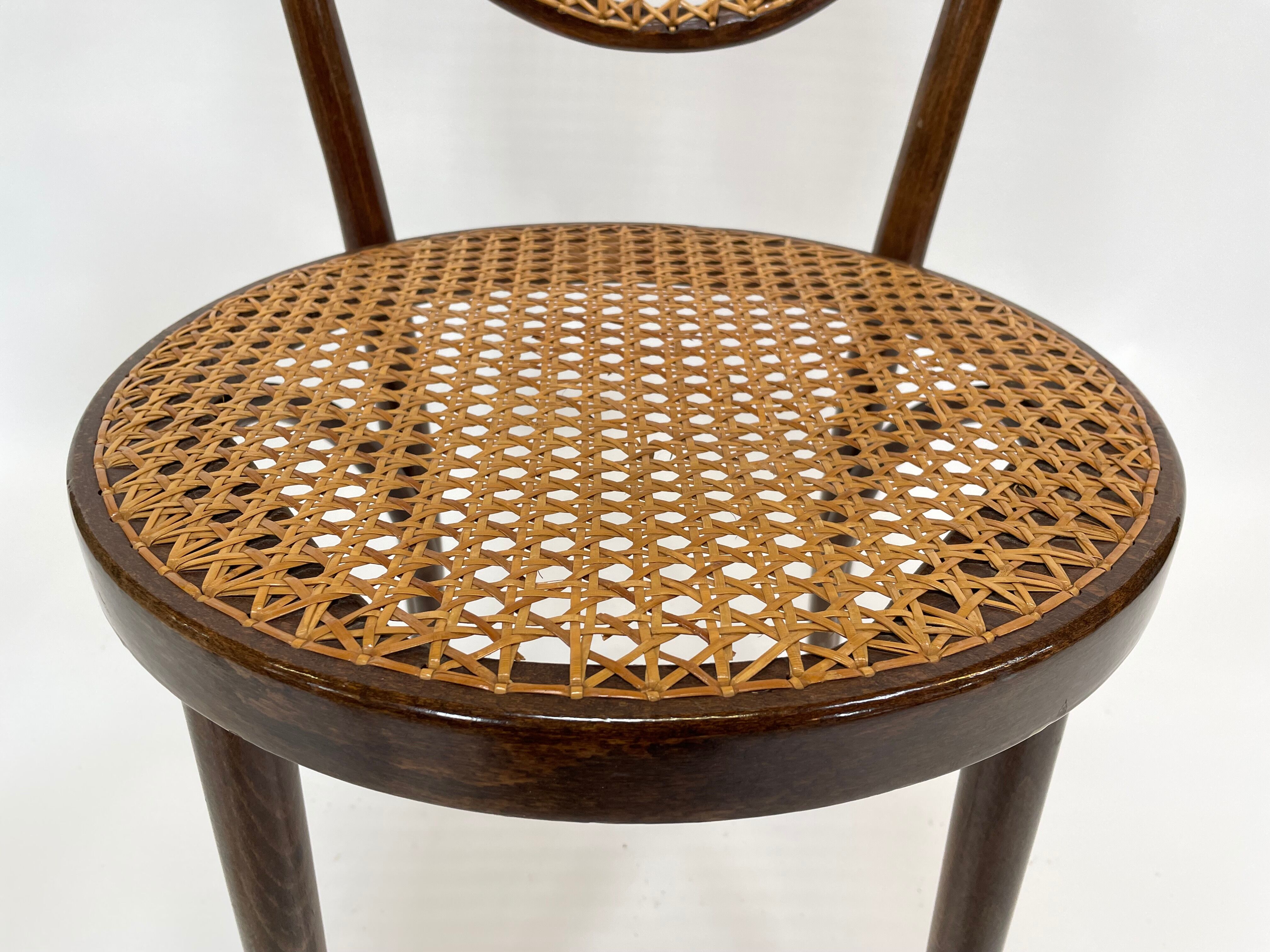 Ensemble vintage de quatre chaises Michael Thonet ZPM Radomsko Design