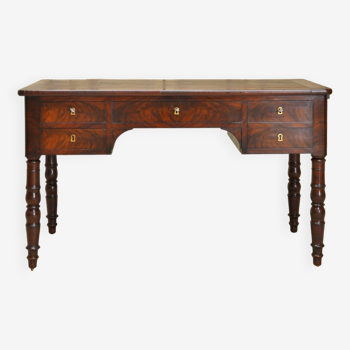 Mahogany flat desk 19th century