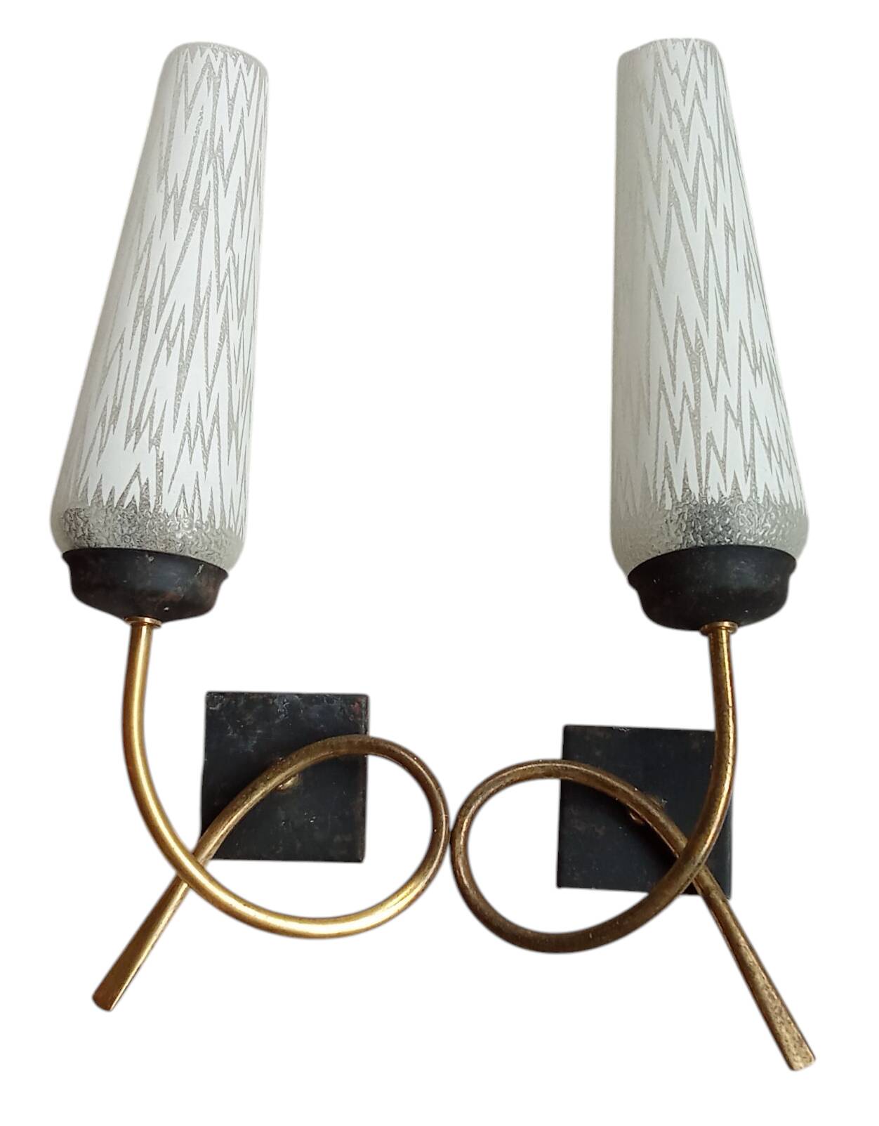 Pair of vintage wall lights