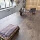 Solid oak table 1900 drapery style XL 280cm with extensions