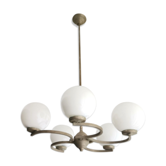 Mid-century modern ceiling chandelier 60s