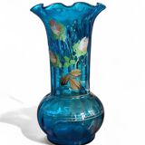 Art Nouveau glass vase