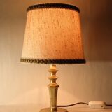 Brass table lamp