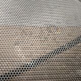 Black metal basket by Mathieu Mategot