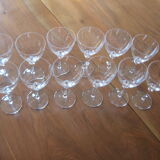12 GLASSES with DAUM WINE, Bolero model