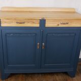 Parisian art deco sideboard blue