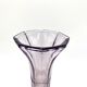 A purple Art Deco vase, Huta Zawiercie, Poland, 1960s