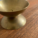 5 bougeoirs en laiton