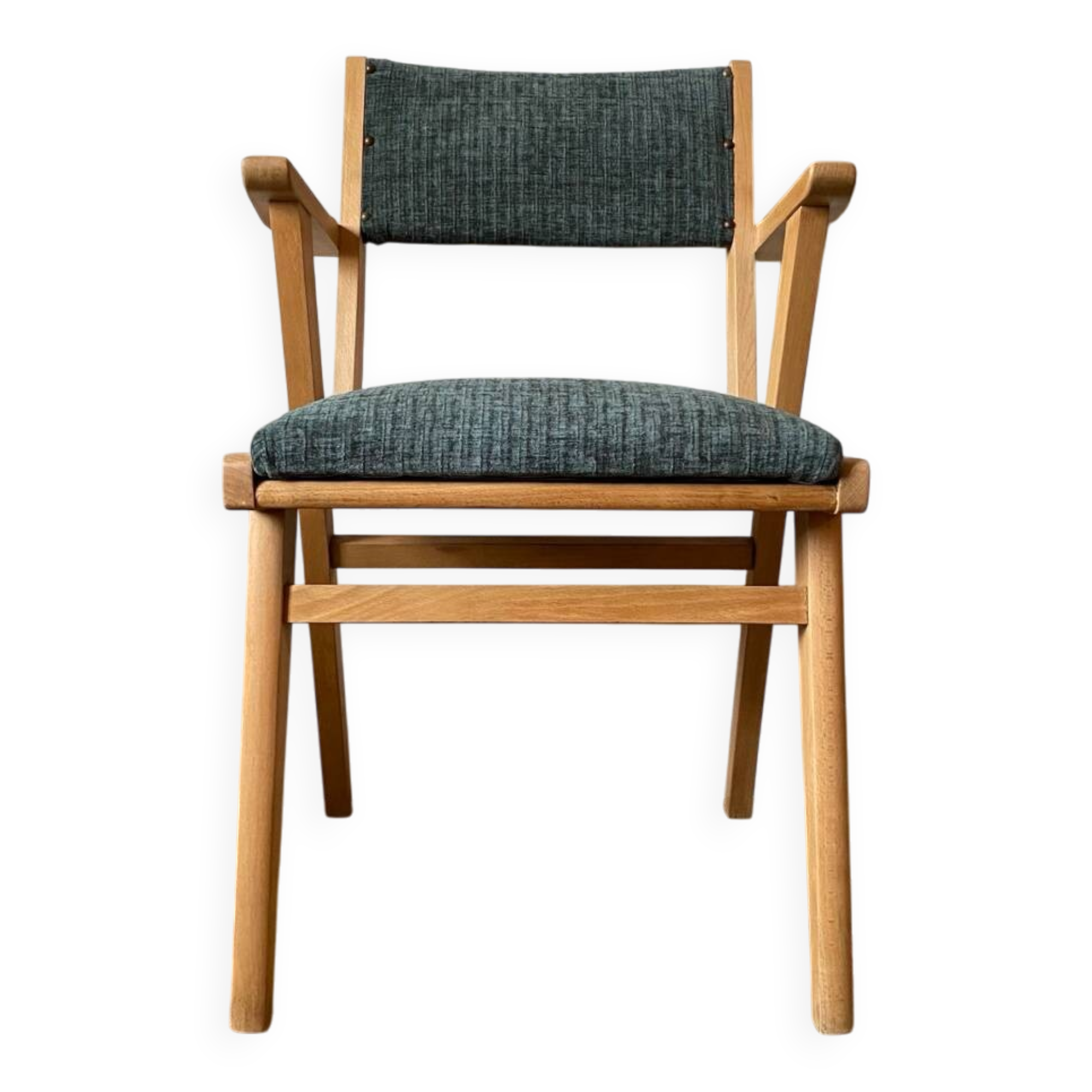 Renovated bridge armchair